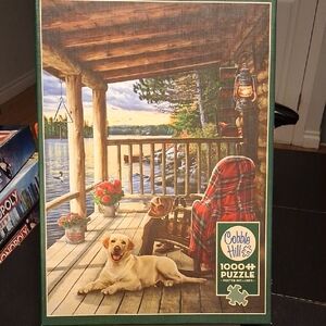 Cobble Hill Cabin Porch  Puzzle - 1000 Pieces